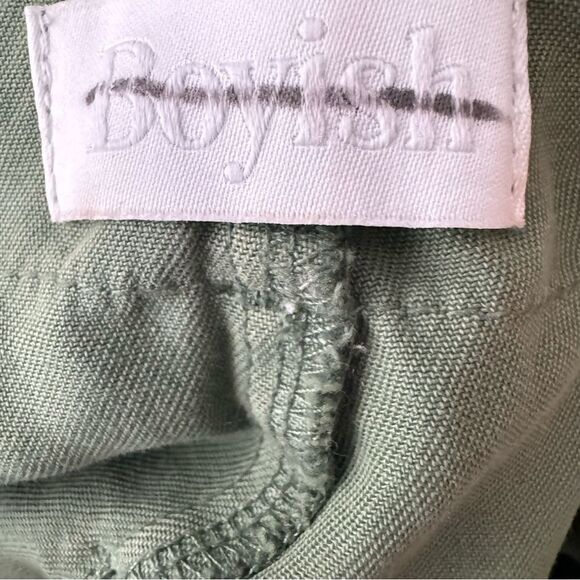 Boyish wide leg green jeans size 31 - Picture 7 of 7